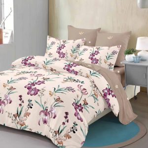 Lenjerie de Pat Bumbac Finet - 6 Piese | Confort ai Eleganta in Dormitorul Tau | COD 0110-CA