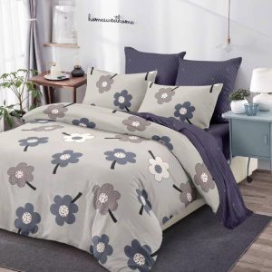 Lenjerie de Pat Bumbac Finet - 6 Piese | Confort ai Eleganta in Dormitorul Tau | COD 0125-CA