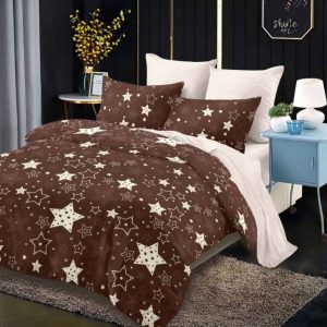 Lenjerie de Pat Bumbac Finet - 6 Piese | Confort ai Eleganta in Dormitorul Tau | COD 0163-CA