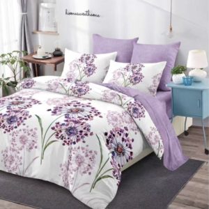 Lenjerie de Pat Bumbac Finet - 6 Piese | Confort ai Eleganta in Dormitorul Tau | COD 0172-CA