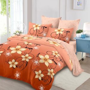Lenjerie de Pat Bumbac Finet - 6 Piese | Confort ai Eleganta in Dormitorul Tau | COD 0155-CA