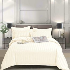 Lenjerie de Pat din Damasc cu Elastic – Set 6 Piese | Eleganta si Confort in Dormitorul Tau | COD 0078-PR