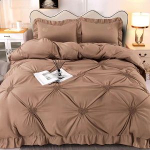 Lenjerie de Pat Finet Deluxe - 4 Piese | Confort Premium în Fiecare Noapte | COD 0510-CF