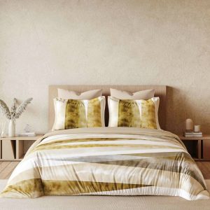 Lenjerie de Pat din Bumbac Finet cu Elastic – 6 Piese | Confort Premium si Fixare Perfecta | COD 0074-PR