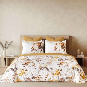 Lenjerie de Pat din Bumbac Finet cu Elastic – 6 Piese | Confort Premium si Fixare Perfecta | COD 0075-PR