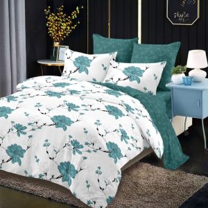 Lenjerie de Pat Bumbac Finet - 6 Piese | Confort ai Eleganta in Dormitorul Tau | COD 0162-CA