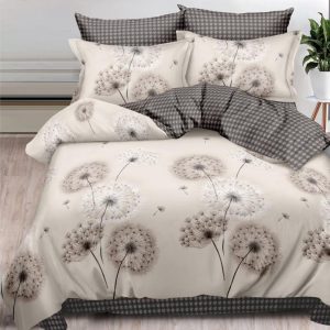 Lenjerie de Pat Bumbac Finet 6 Piese – Confort Premium și Design Modern | COD 0059-SI