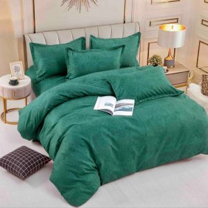 Lenjerie de Pat Finet 6 Piese cu Elastic – Confort si Eleganta pentru Somnul Tau | COD 0659-J