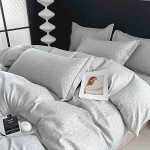 Lenjerie de Pat Finet 6 Piese cu Elastic – Confort si Eleganta pentru Somnul Tau | COD 0670-J