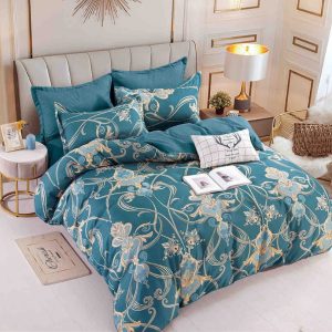 Lenjerie de Pat Finet 6 Piese cu Elastic – Confort si Eleganta pentru Somnul Tau | COD 0686-J