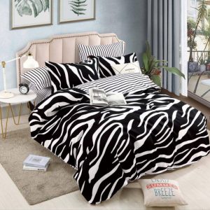 Lenjerie de Pat Finet 6 Piese cu Elastic – Confort si Eleganta pentru Somnul Tau | COD 0695-J