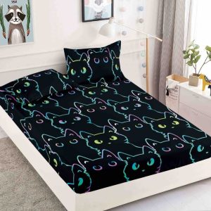 Husa de Pat Bumbac Finet 3 Piese – Confort si Eleganta pentru Somnul Tau | COD 0808-J