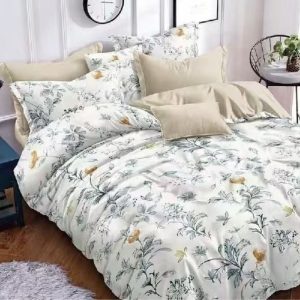 Lenjerie de Pat din Bumbac Satinat – Set 6 Piese | Confort si Eleganta pentru Somnul Tau | COD 0539-CF