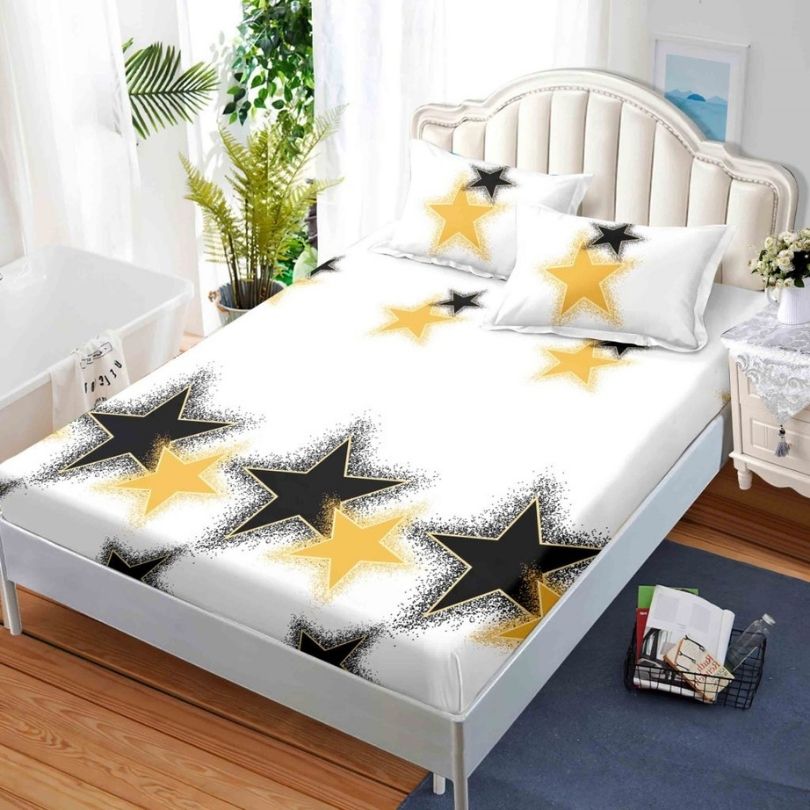 Husa de pat finet cu elastic 3 piese – confort si protectie pentru saltea | COD 0378-PR