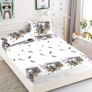 Husa de Pat Bumbac Finet 3 Piese – Confort si Eleganta pentru Somnul Tau | COD 0800-J