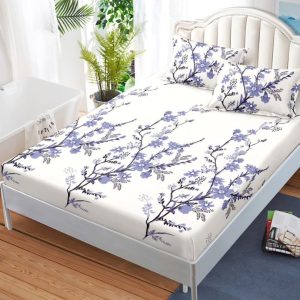 Husa de Pat cu Elastic 3 Piese Finet – Confort și Eleganță în Dormitor , COD: 2043-SI