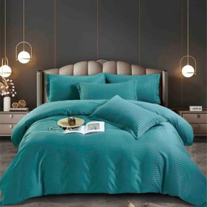 Lenjerie de Pat Damasc – 6 Piese | Eleganta, Rafinament si Confort Premium | COD 0929-J