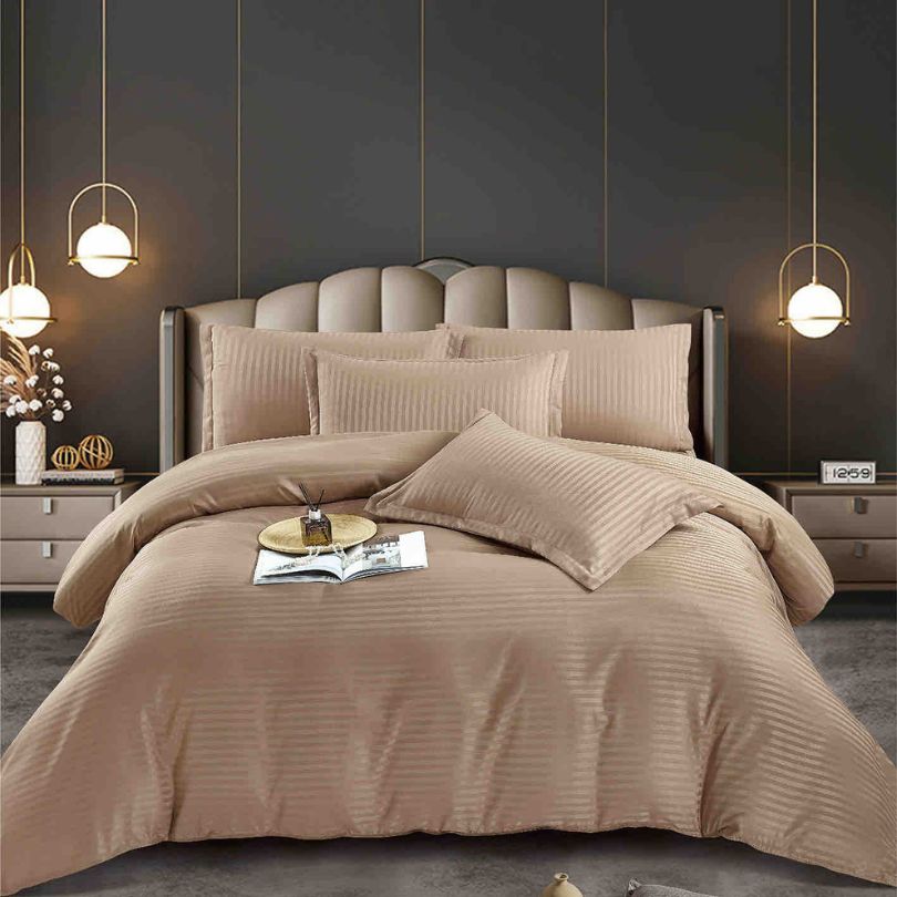 Lenjerie de Pat Damasc – 6 Piese | Eleganta, Rafinament si Confort Premium | COD 0930-J