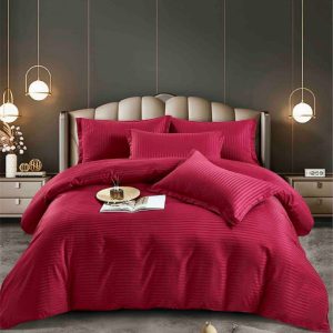 Lenjerie de Pat Damasc – 6 Piese | Eleganta, Rafinament si Confort Premium | COD 0924-J