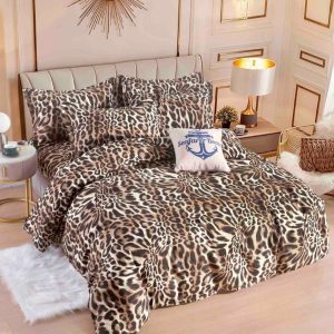 Lenjerie de Pat Bumbac Finet pentru o Persoană – 4 Piese | Confort și Calitate pentru Somn Odihnitor | COD 1039-J