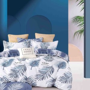 Lenjerie de Pat Bumbac Finet pentru o Persoană – 4 Piese | Confort și Calitate pentru Somn Odihnitor | COD 1068-J