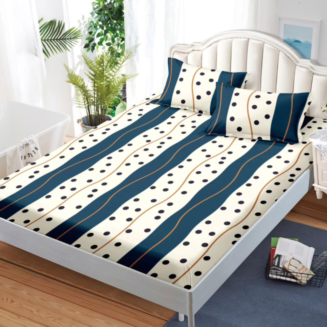 Husa de pat bumbac finet - 3 piese | 0583-S