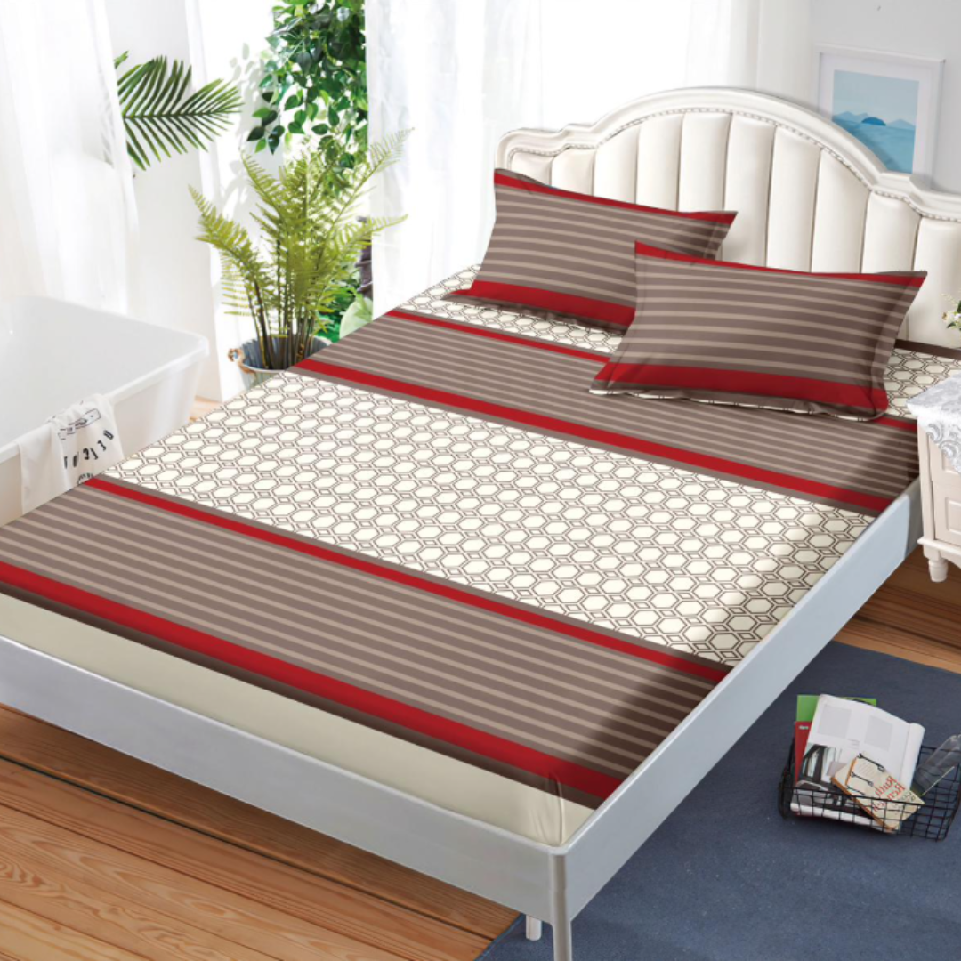 Husa de pat bumbac finet - 3 piese | 0573-S