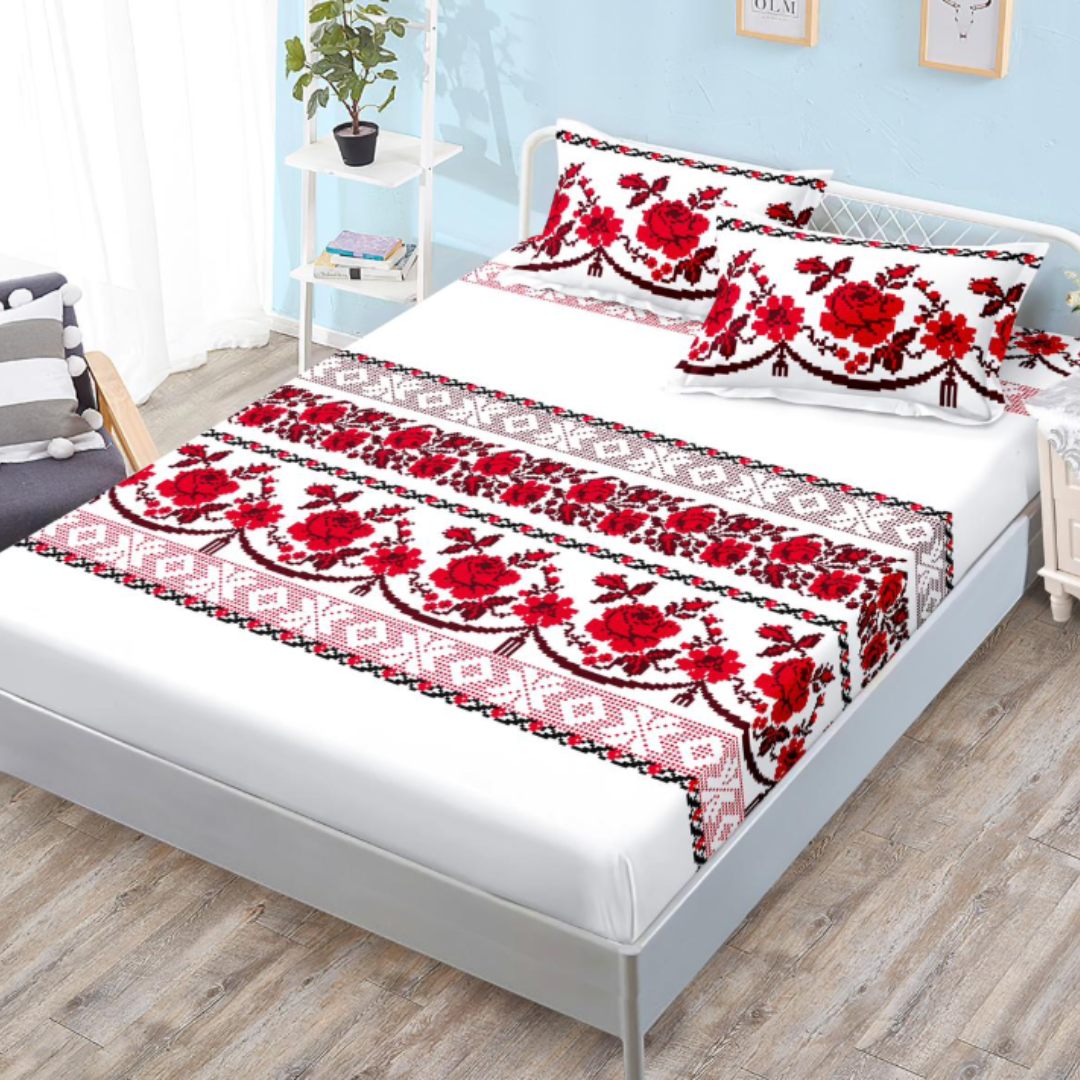 Husa de pat bumbac finet - 3 piese | 0578-S