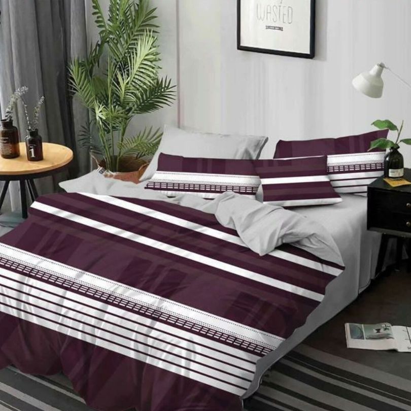 Lenjerie de Pat Bumbac Finet – 6 Piese | Confort si Eleganta in Dormitorul Tau | COD 3082-SE