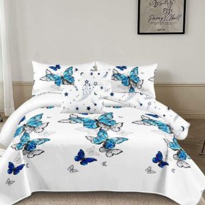 Lenjerie de Pat Bumbac Finet – 6 Piese | Confort si Eleganta in Dormitorul Tau | COD 3108-SE