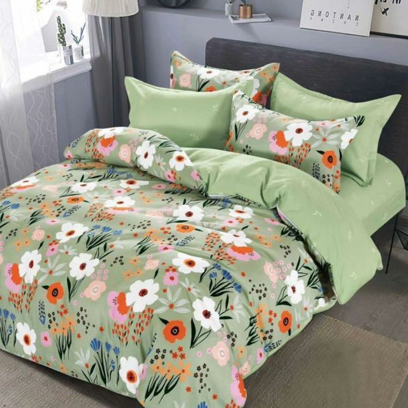 Lenjerie de Pat Bumbac Finet – 6 Piese | Confort si Eleganta in Dormitorul Tau | COD 3128-SE