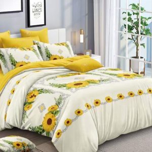 Lenjerie de Pat Bumbac Finet – 6 Piese | Confort si Eleganta in Dormitorul Tau | COD 3001-SE