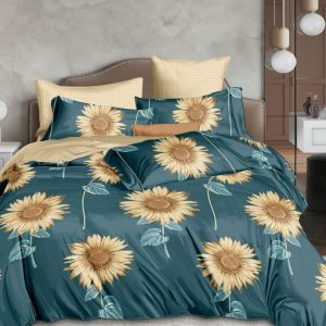 Lenjerie de Pat Bumbac Finet – 6 Piese | Confort si Eleganta in Dormitorul Tau | COD 3012-SE