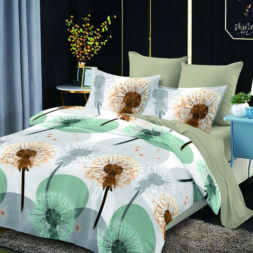 Lenjerie de Pat Bumbac Finet – 6 Piese | Confort si Eleganta in Dormitorul Tau | COD 3028-SE