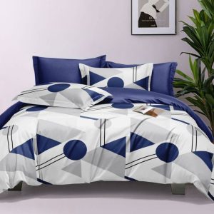 Lenjerie de Pat Bumbac Finet – 6 Piese | Confort si Eleganta in Dormitorul Tau | COD 3129-SE