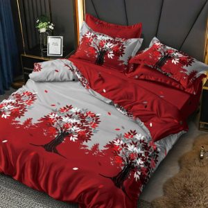 Lenjerie de Pat Bumbac Finet – 6 Piese | Confort si Eleganta in Dormitorul Tau | COD 3013-SE