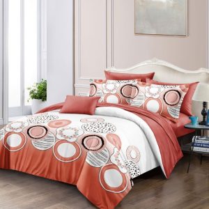 Lenjerie de Pat Bumbac Finet – 6 Piese | Confort si Eleganta in Dormitorul Tau | COD 3029-SE