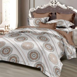 Lenjerie de Pat Bumbac Finet – 6 Piese | Confort si Eleganta in Dormitorul Tau | COD 3005-SE
