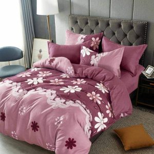 Lenjerie de Pat Bumbac Finet – 6 Piese | Confort si Eleganta in Dormitorul Tau | COD 3132-SE
