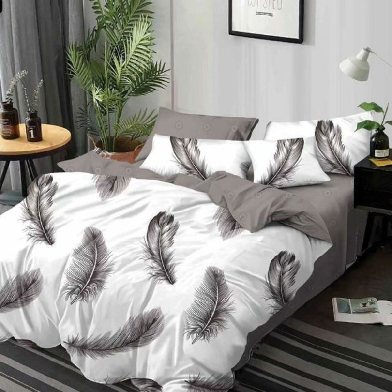 Lenjerie de Pat Bumbac Finet – 6 Piese | Confort si Eleganta in Dormitorul Tau | COD 3086-SE