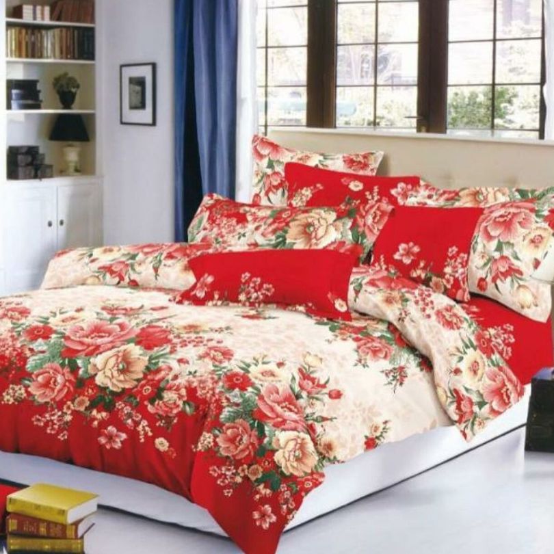 Lenjerie de Pat Bumbac Finet – 6 Piese | Confort si Eleganta in Dormitorul Tau | COD 3133-SE