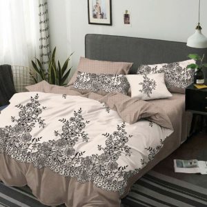Lenjerie de Pat Bumbac Finet – 6 Piese | Confort si Eleganta in Dormitorul Tau | COD 3114-SE
