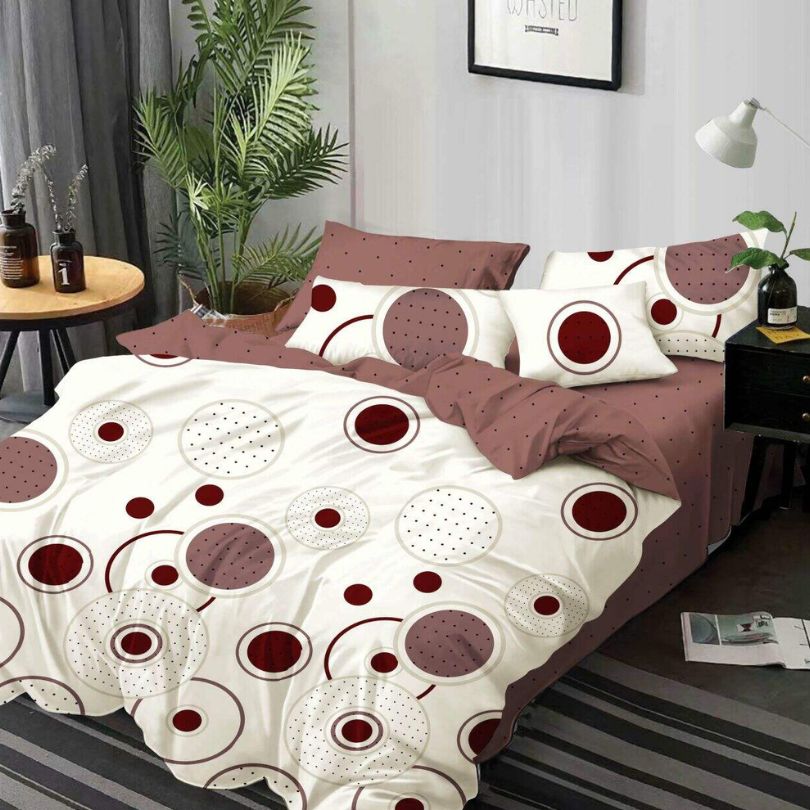 Lenjerie de Pat Bumbac Finet – 6 Piese | Confort si Eleganta in Dormitorul Tau | COD 3073-SE