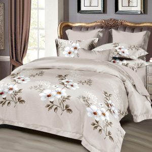 Lenjerie de Pat Bumbac Finet – 6 Piese | Confort si Eleganta in Dormitorul Tau | COD 3009-SE