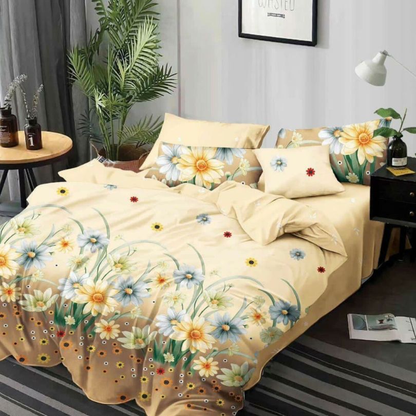 Lenjerie de Pat Bumbac Finet – 6 Piese | Confort si Eleganta in Dormitorul Tau | COD 3154-SE