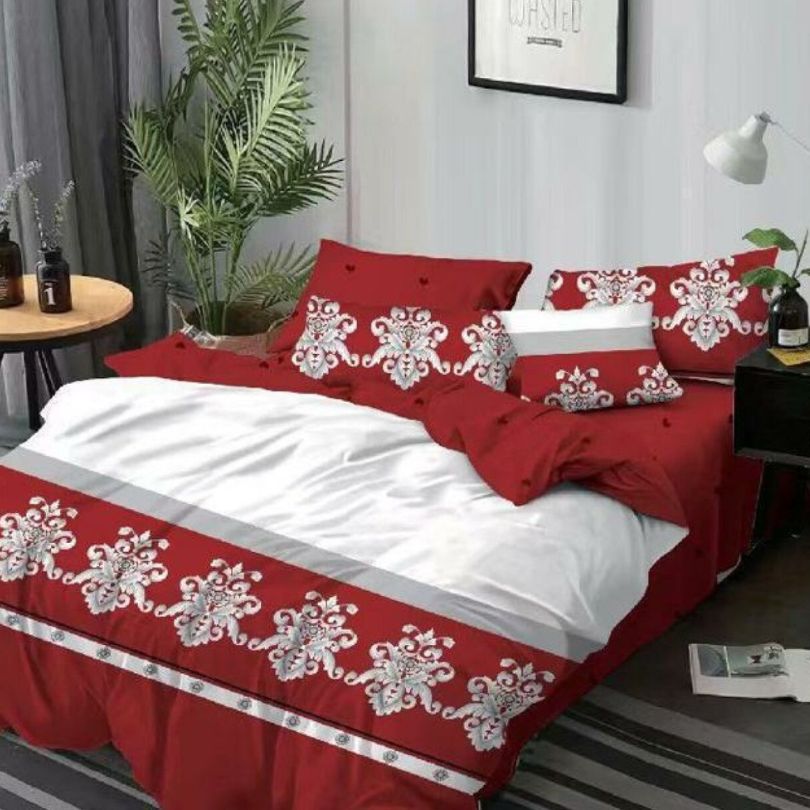 Lenjerie de Pat Bumbac Finet – 6 Piese | Confort si Eleganta in Dormitorul Tau | COD 3092-SE