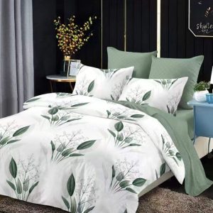 Lenjerie de Pat Bumbac Finet – 6 Piese | Confort si Eleganta in Dormitorul Tau | COD 3023-SE