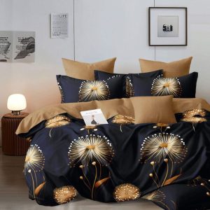 Lenjerie de Pat Bumbac Finet – 6 Piese | Confort si Eleganta in Dormitorul Tau | COD 3043-SE