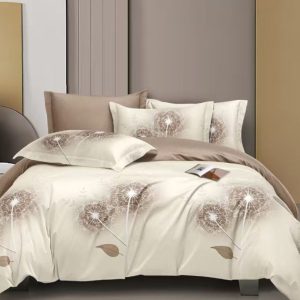 Lenjerie de Pat Bumbac Finet – 6 Piese | Confort si Eleganta in Dormitorul Tau | COD 3024-SE