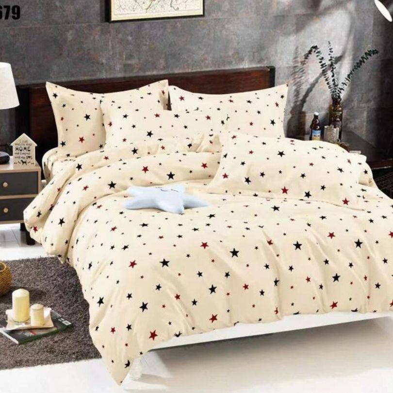 Lenjerie de Pat Bumbac Finet – 6 Piese | Confort si Eleganta in Dormitorul Tau | COD 3158-SE